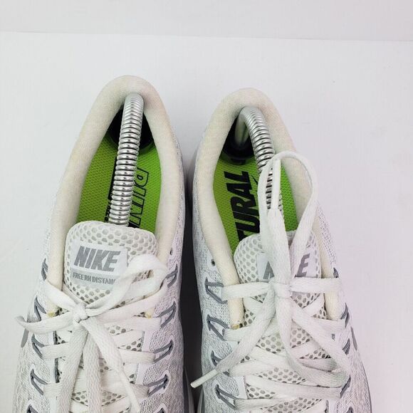 Nike Free Distance Womens Size 9 Hyper Jade White Running Shoes 827116 100 - Picture 7 of 10